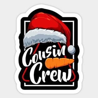 Snowman - Cousin Crew Sticker